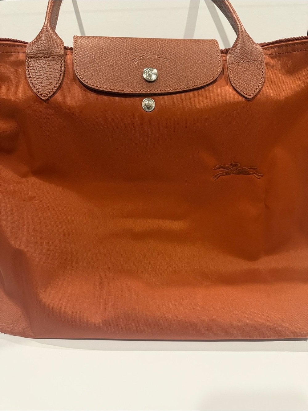 Longchamp Le Pliage Large Tote - Cognac